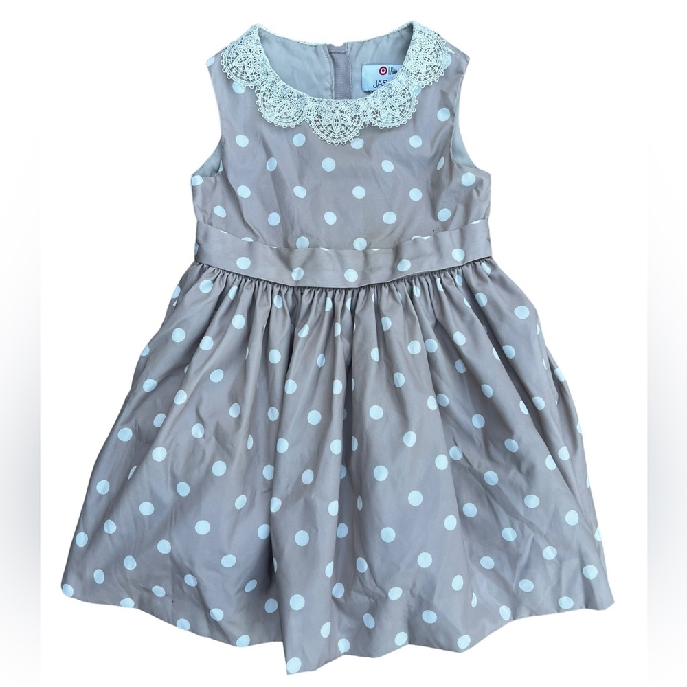 Jason Wu Neiman Marcus for Target Polka Dot Lace Collar Dress Summer Wedding 3T